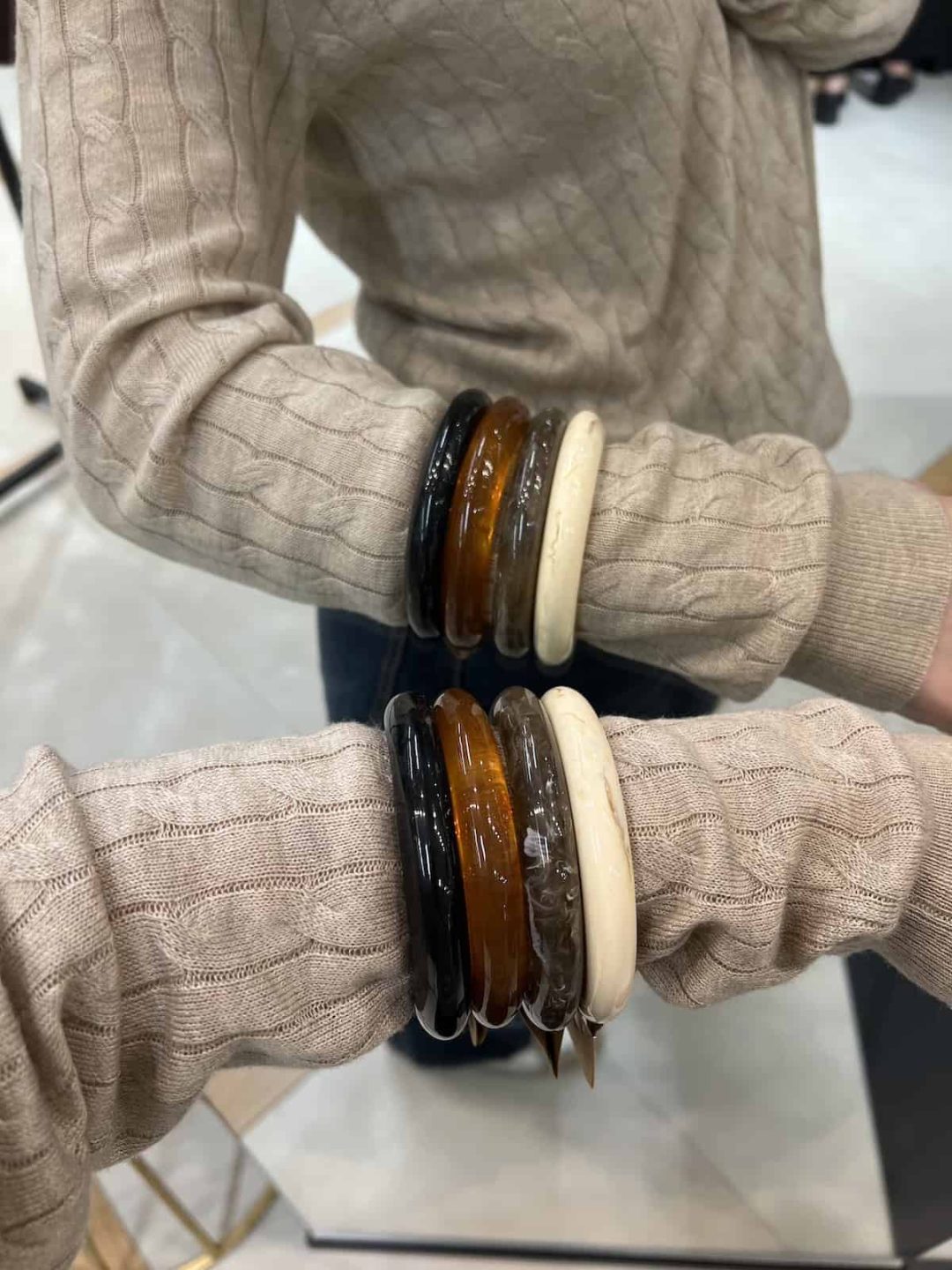 Bracciale rigido in resina FitByDele - LG2323