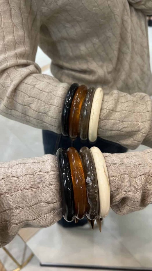 Bracciale rigido in resina FitByDele - LG2323